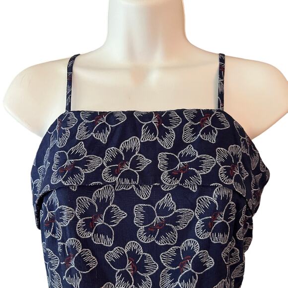 Unique Vintage Tropical Floral Wide Leg Jumpsuit Jumper Sz Small 4 - Picture 2 of 8